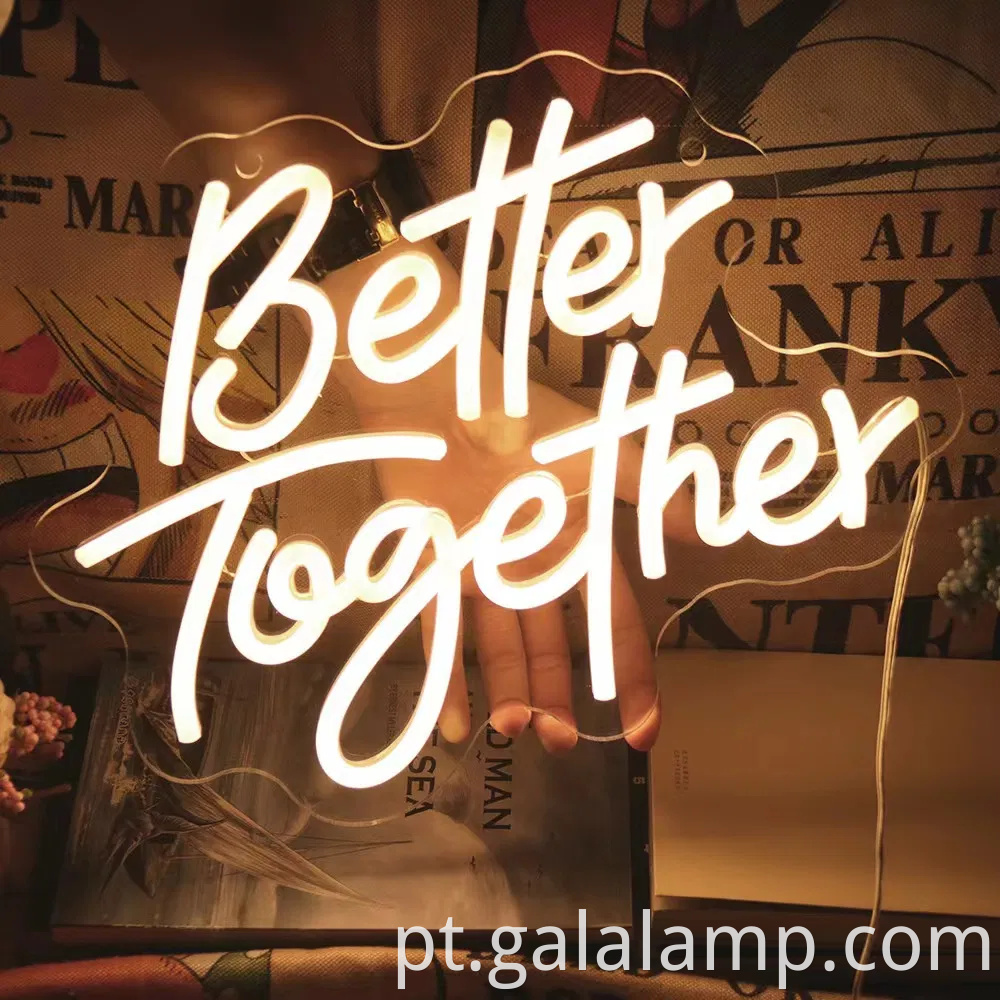 Sign de néon LED vibrante para comemorações divertidas de aniversário